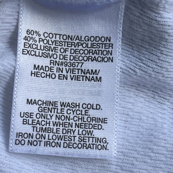 Allen B City of Angels Top Women Extra Large XL Skull Angel Wings Studded V-neck - Picture 6 of 11